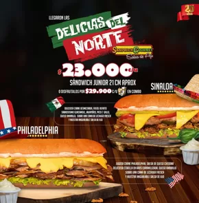 Catálogo Sandwich Gourmet en Soacha | Delicias del Norte | 2024-09-27T00:00:00-05:00 - 2025-01-05T23:59:00-05:00