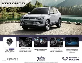 Catálogo Ssangyong en Yopal | KORANDO 2025 | 2024-10-21T00:00:00-05:00 - 2025-10-22T23:59:00-05:00