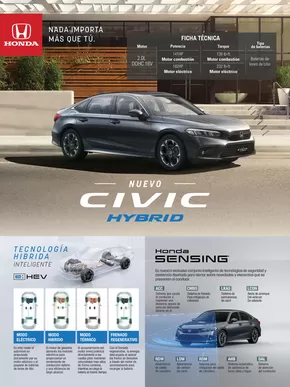 Catálogo Honda en Bucaramanga | CIVIC HYBRID | 2024-10-29T00:00:00.000Z - 2025-10-29T00:00:00.000Z