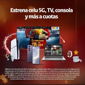 Estrena celu 5G , TV, consola y mas a cuotas 