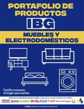 Catálogo IBG en Sabana de Torres | Portafolio de productos 2024 | 2024-11-13T00:00:00-05:00 - 2025-01-01T23:59:00-05:00