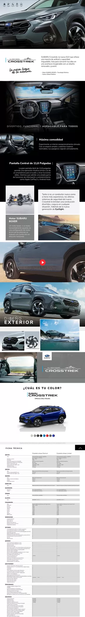 Catálogo Subaru en Palmira | NUEVA SUBARU CROSSTREK | 2024-11-15T00:00:00-05:00 - 2025-05-02T23:59:00-05:00