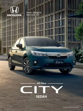 Catálogo Honda en Puerto Triunfo | Honda City Sedán | 2024-11-25T00:00:00-05:00 - 2025-11-25T23:59:00-05:00