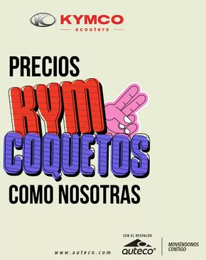 Catálogo Kymco en Dosquebradas | Precios KymCoquetos como nosostras  | 2024-11-25 - 2024-12-31