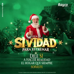 Catálogo Rayco | Dices SI a renovar tu hogar - SIvidad  | 2024-12-05T00:00:00-05:00 - 2025-01-01T23:59:00-05:00