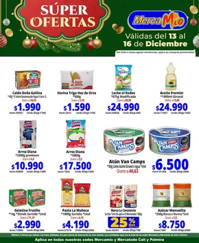 Catálogo MercaTodo en Cali | Ofertas principales para todos los clientes | 2024-12-12T00:00:00-05:00 - 2024-12-26T23:59:00-05:00