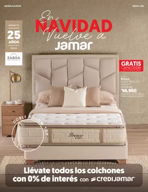 Catálogo Muebles Jamar en La Dorada | Catalogo Navidad 2024 Jamar | 2024-12-13T00:00:00-05:00 - 2025-01-07T23:59:00-05:00