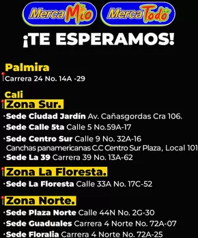 Catálogo MercaTodo en Cali | Ofertas principales para todos los cazadores de gangas | 2024-12-14T00:00:00-05:00 - 2024-12-28T23:59:00-05:00