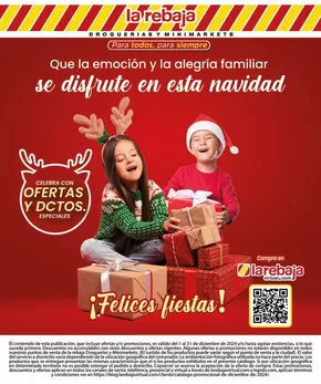 Catálogo La Rebaja en Medellín | Catalogo Navidad 2024 La Rebaja  | 2024-12-16T00:00:00-05:00 - 2025-01-01T23:59:00-05:00