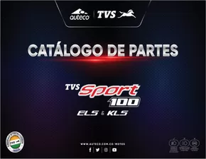 Catálogo Kymco | Catalogo de partes TVS sport 100 | 2024-12-18T00:00:00-05:00 - 2025-06-02T23:59:00-05:00