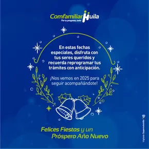 Catálogo Comfamiliar Huila | Excelente oferta para todos los clientes | 2024-12-21T00:00:00-05:00 - 2025-01-04T23:59:00-05:00