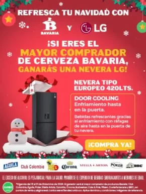 Catálogo Jumbo en Santa Marta | Refresca tu Navidad con Bavaria y LG | 2024-12-23T00:00:00-05:00 - 2025-01-01T23:59:00-05:00