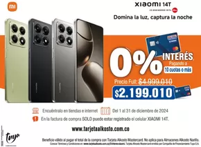 Catálogo Alkosto | Ofertas y promociones actuales | 2024-12-23T00:00:00-05:00 - 2025-01-06T23:59:00-05:00