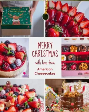 Catálogo American Cheesecakes | Navidad en American Cheesecakes | 2024-12-27T00:00:00-05:00 - 2025-01-01T23:59:00-05:00