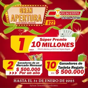 Catálogo MercaCentro | Gran Apertura  | 2024-12-30T00:00:00-05:00 - 2025-02-01T23:59:00-05:00