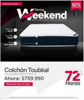 Catálogo Colchones Spring en Bello | Promociones  | 2024-12-30T00:00:00-05:00 - 2025-01-14T23:59:00-05:00