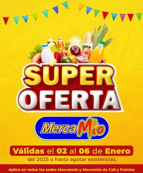 Catálogo MercaMío | Ofertas especiales para ti | 2025-01-01T00:00:00-05:00 - 2025-01-08T23:59:00-05:00