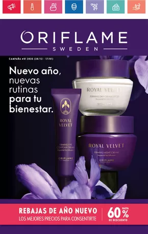 Catálogo Oriflame en Chía | Catálogo 01 Oriflame | 2025-01-03T00:00:00-05:00 - 2025-01-17T23:59:00-05:00