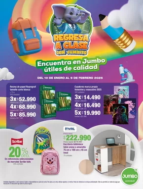 Catálogo Jumbo en Puente Aranda | Catalogo Escolar Jumbo | 2025-01-09T00:00:00-05:00 - 2025-02-10T23:59:00-05:00