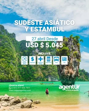 Catálogo Viajes Agentur | Sudeste Asiatico y Estambul | 2025-01-10T00:00:00-05:00 - 2025-04-28T23:59:00-05:00