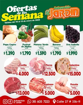 Catálogo Autoservicio El Jardín | Ofertas exclusivas para nuestros clientes | 2025-01-15T00:02:16-05:00 - 2025-01-23T23:59:16-05:00