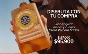 Catálogo L'Occitane en Cartagena | Disfruta con tu compra  | 2025-01-20T00:00:00.000Z - 2025-02-02T00:00:00.000Z