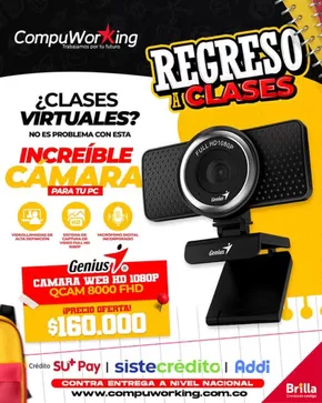 Catálogo Compuworking | Regreso a Clases Ofertas  | 2025-01-27T00:00:00.000Z - 2025-02-10T00:00:00.000Z