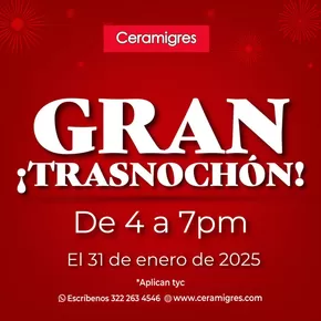 Catálogo Ceramigres | Gran Trasnochon  | 2025-01-28T00:00:00.000Z - 2025-01-31T00:00:00.000Z