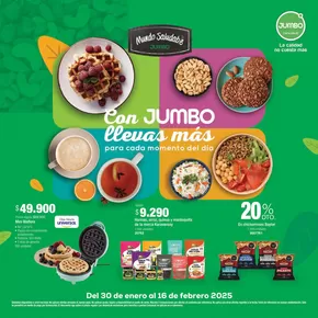 Catálogo Jumbo en Santa Marta | Catalogos Con Jumbo Llevas mas  | 2025-01-31T00:00:00.000Z - 2025-02-16T00:00:00.000Z