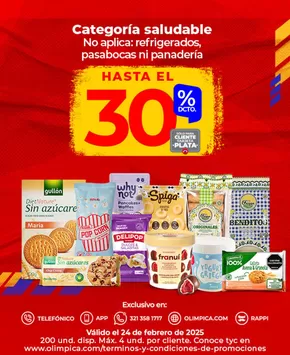 Catálogo Olímpica en Valledupar | Excelente oferta para cazadores de gangas | 2025-02-24T00:00:00.000Z - 2025-03-10T00:00:00.000Z