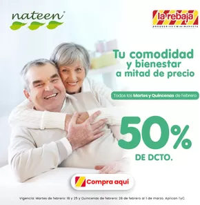 Catálogo La Rebaja en Chiquinquirá | Ofertas La Rebaja | 2025-02-26T00:00:00.000Z - 2025-03-12T00:00:00.000Z