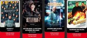 Catálogo Cines Procinal | Peliculas de marzo | 2025-03-04T00:00:00.000Z - 2025-03-27T00:00:00.000Z