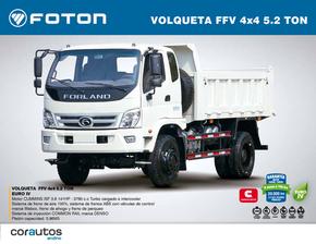 Catálogo Fotón en Palmira | VOLQUETA FFV 4x4 5.2 TON | 2024-01-12T00:00:00-05:00 - 2025-01-12T23:59:00-05:00