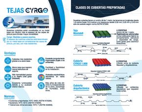 Catálogo Cyrgo en Ipiales | Tejas Metallica | 2024-05-09T00:00:00-05:00 - 2024-12-31T23:59:00-05:00