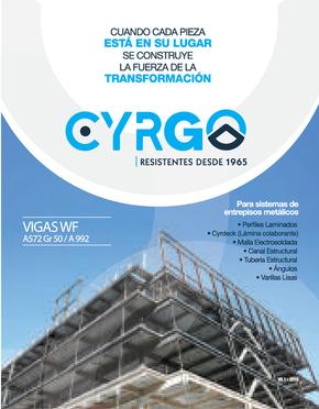 Catálogo Cyrgo en Ipiales | Vigas W | 2024-05-09T00:00:00-05:00 - 2024-12-31T23:59:00-05:00